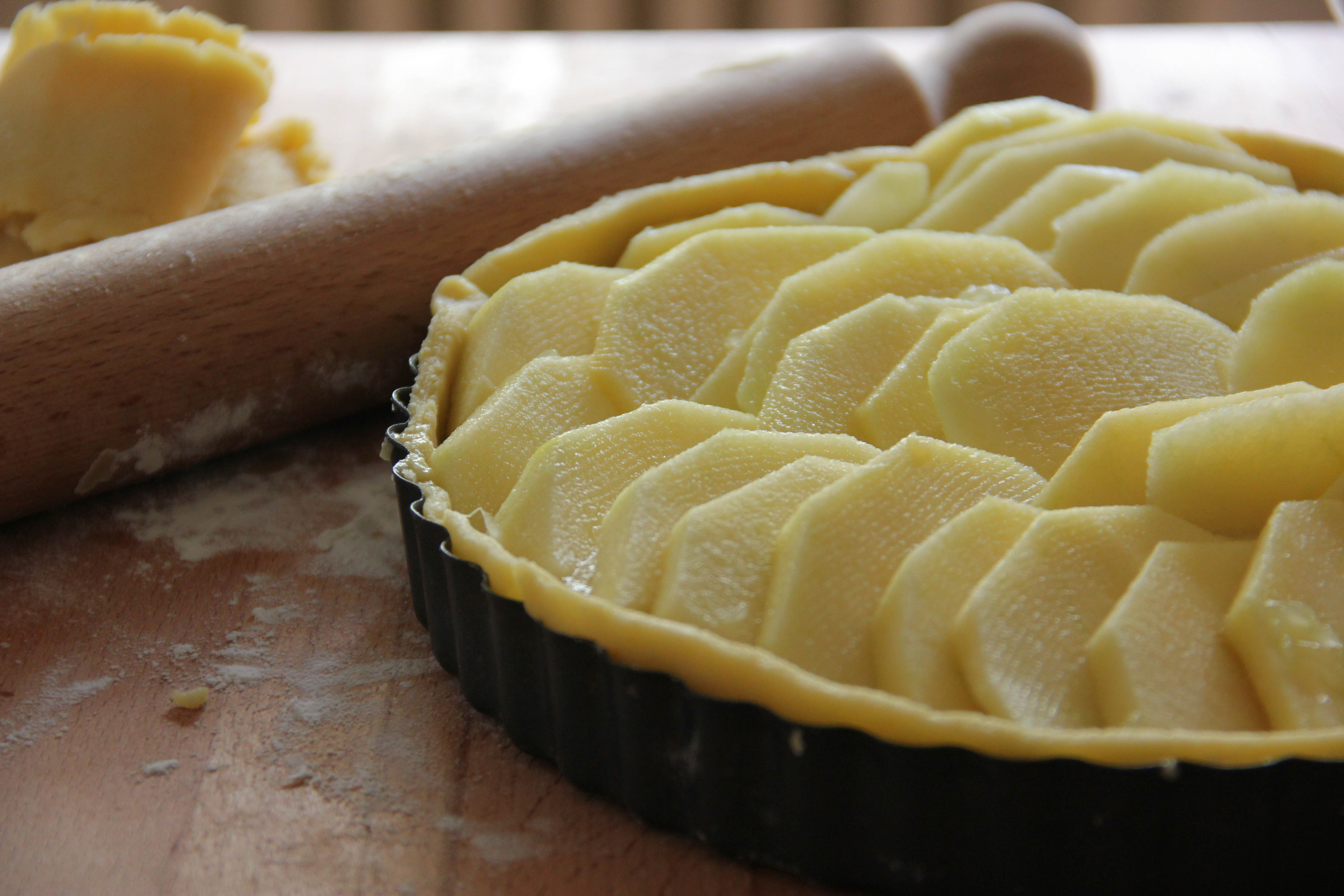 torta prima di infornare