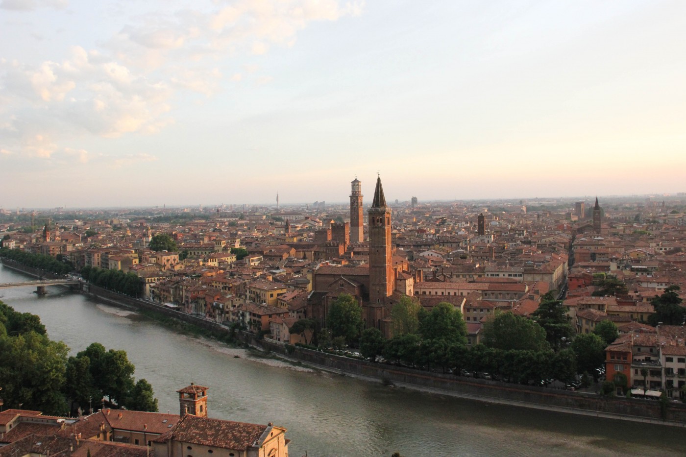 Verona da Castel San Pietro