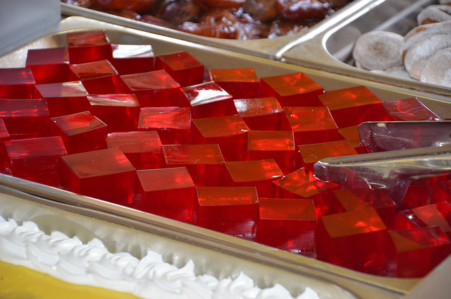 gelatine cubotti rosse