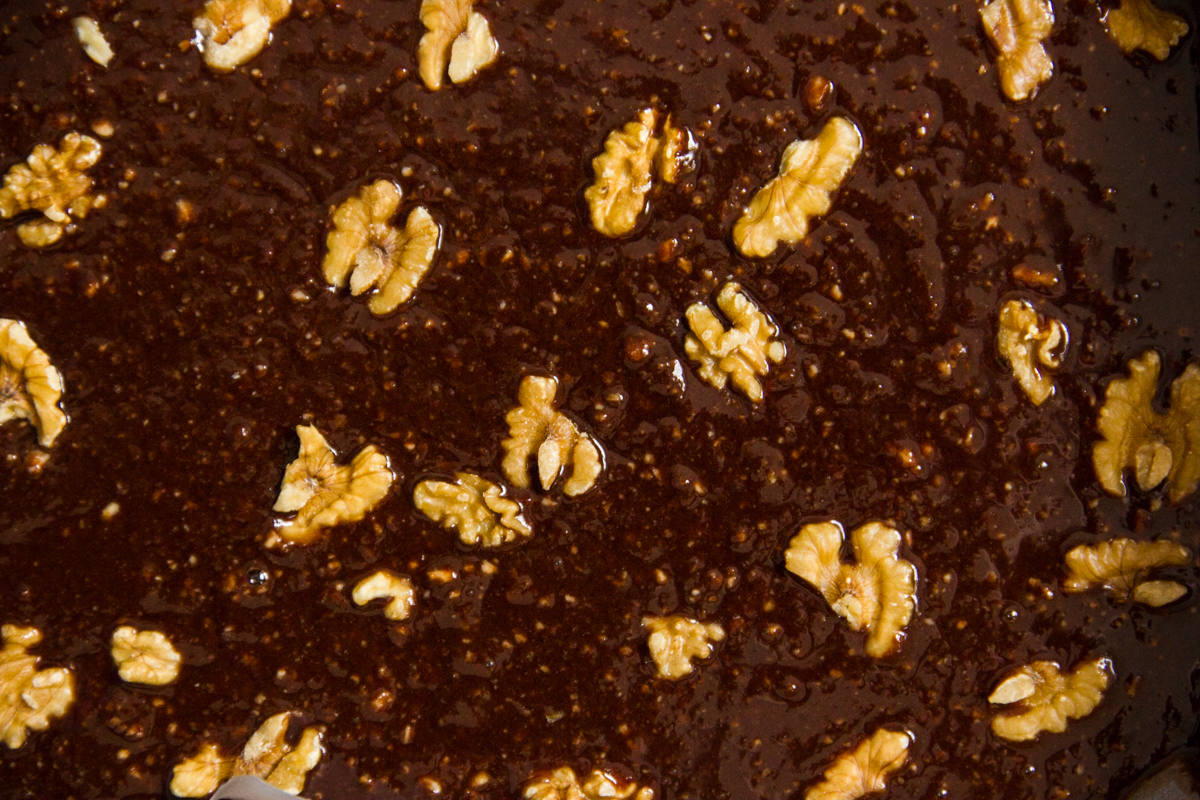 brownies al cioccolato e noci senza glutine