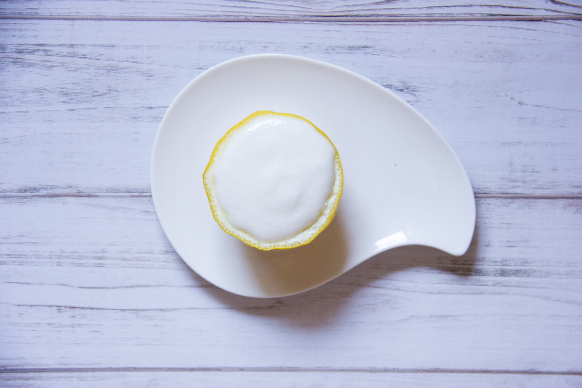 sorbetto al limone senza gelatiera
