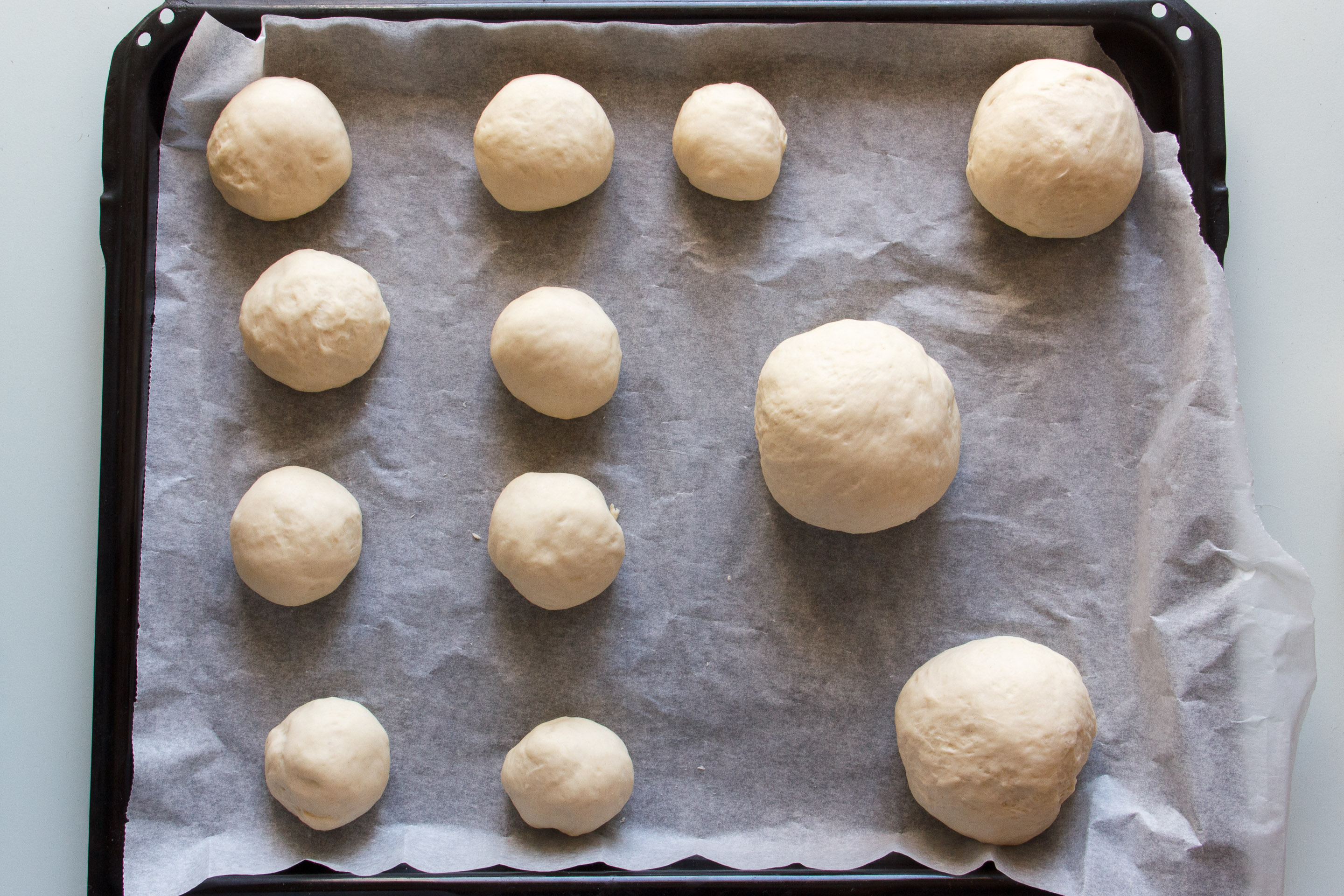 palline impasto panini bretzel