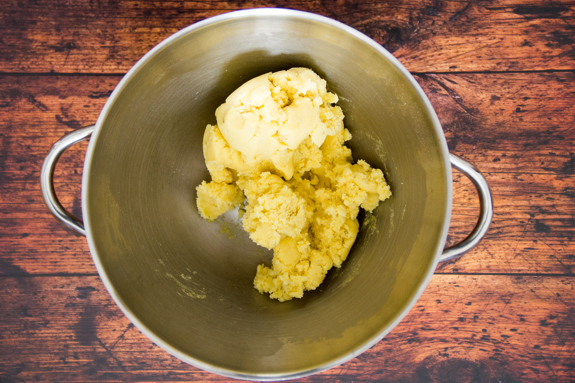 Impasto dei biscottini salati