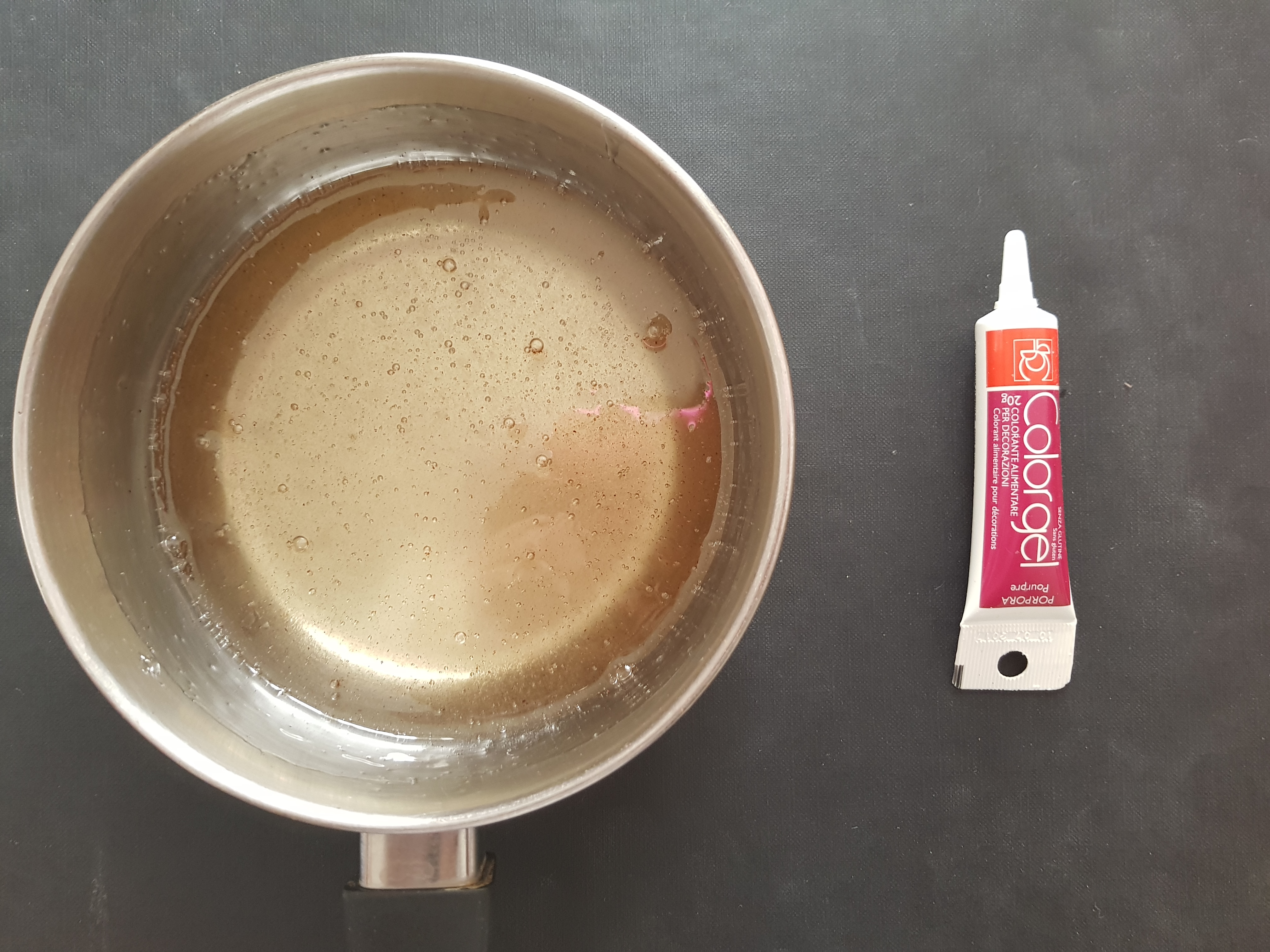 colorante e caramello