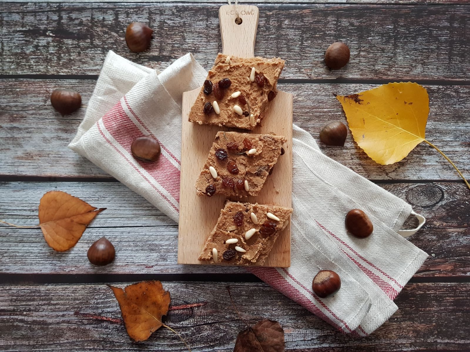 castagnaccio sfornato