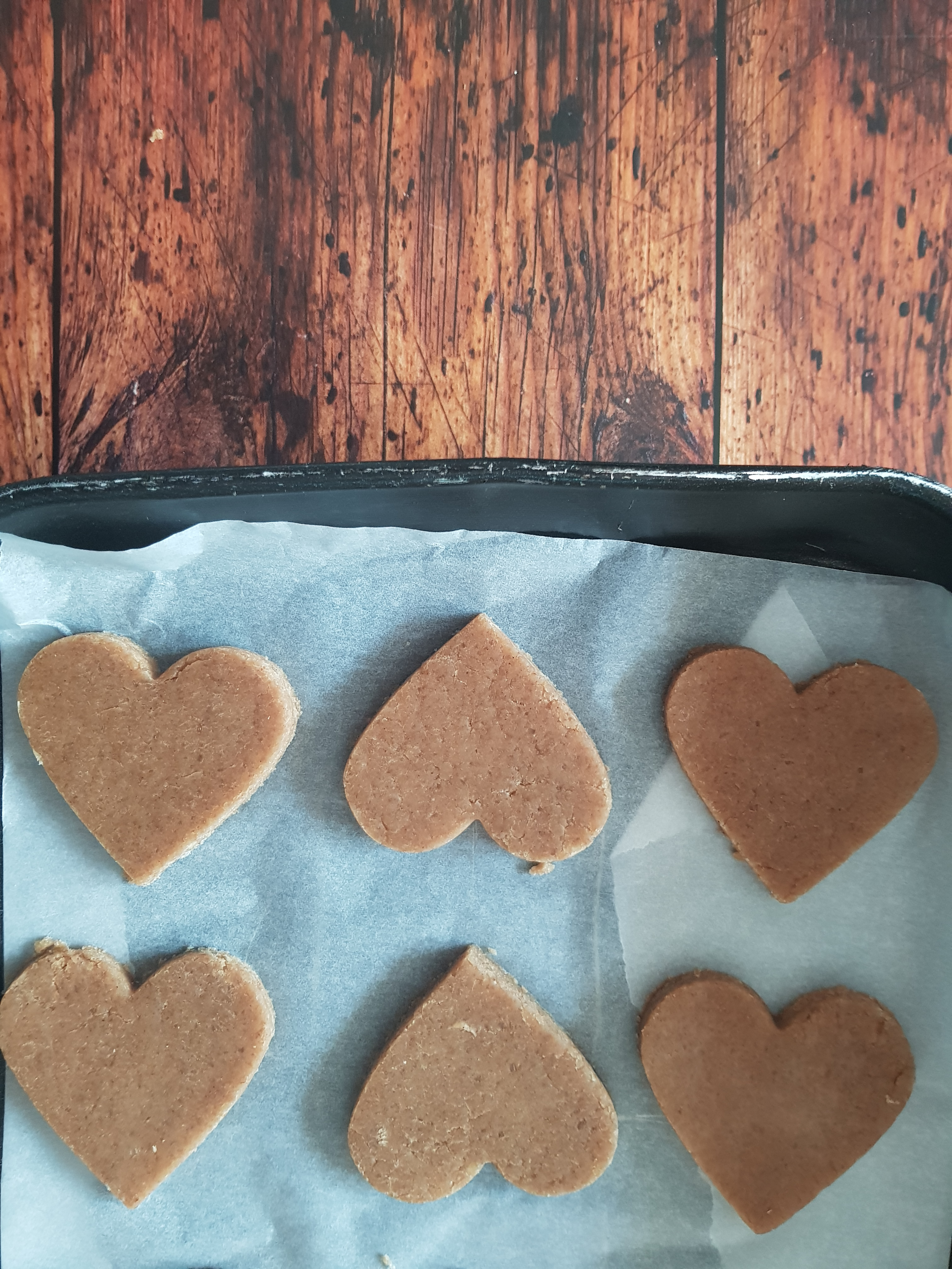 biscotti vegan al farro, castagne da infornare