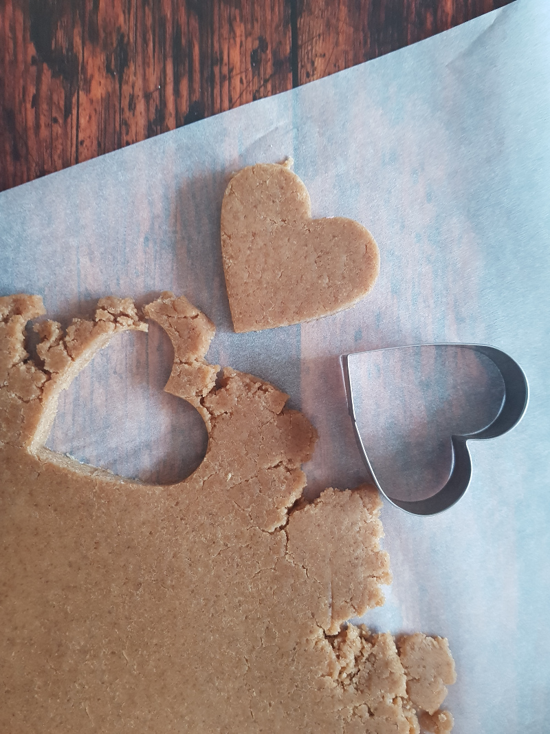 biscotti vegan al farro, castagne da infornare