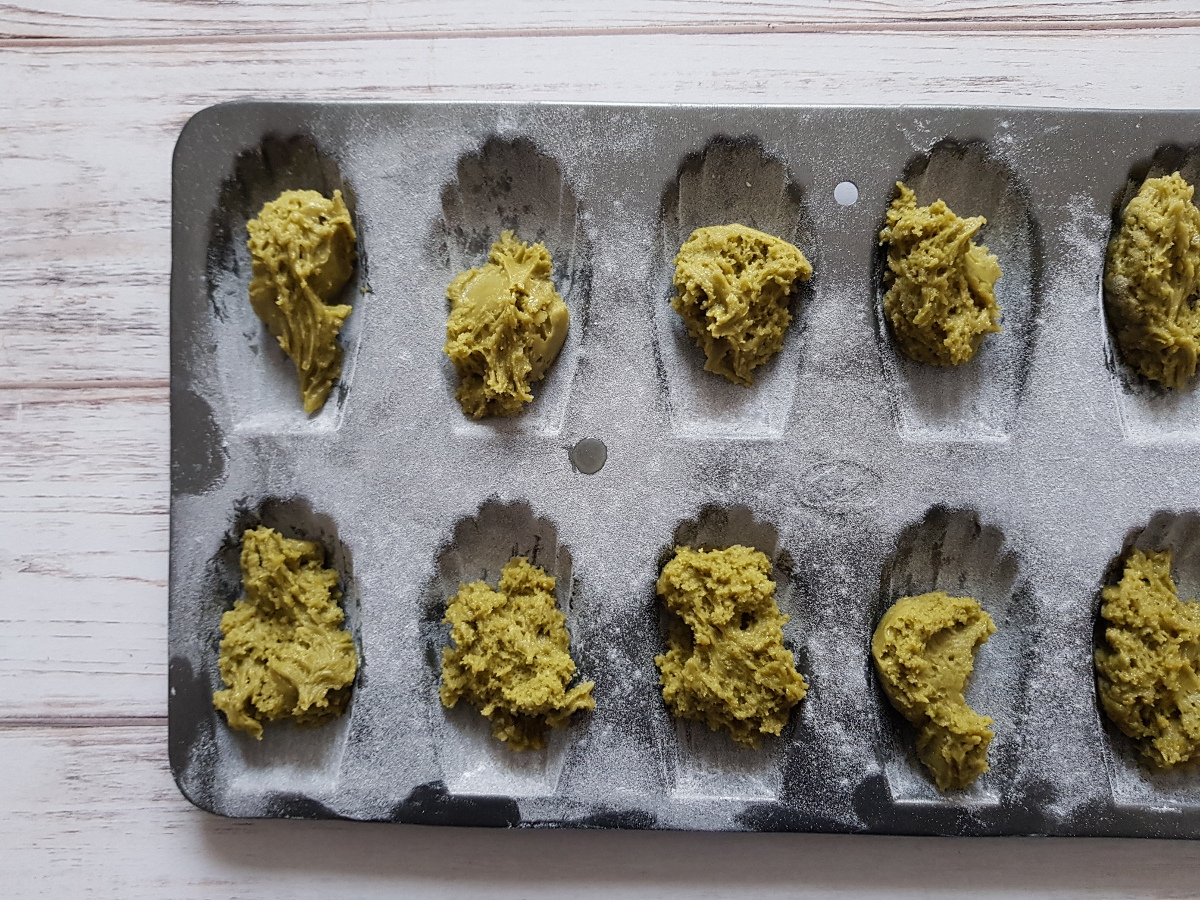 madeleine per il forno