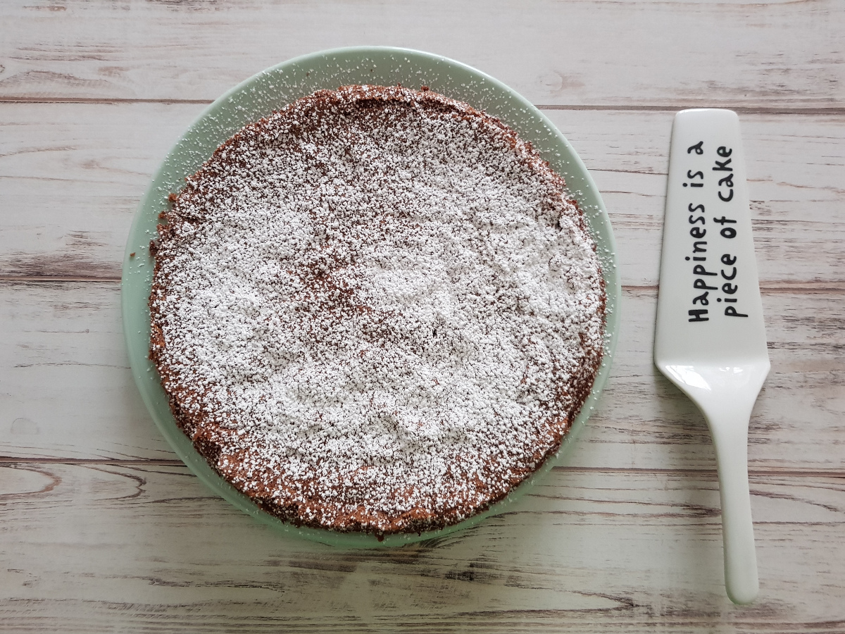 torta tenerina pronta per l'assaggio