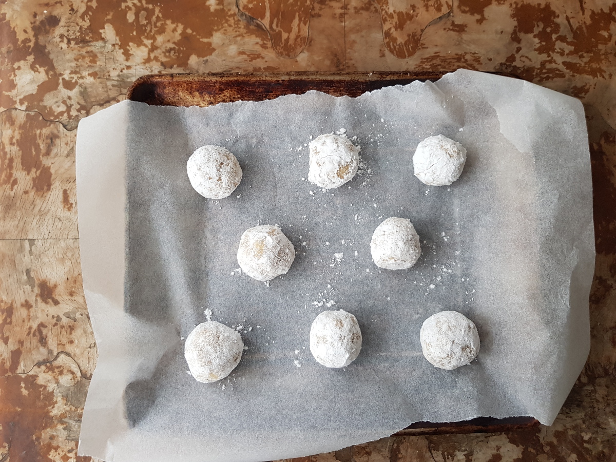 Crinkle cookies pronti da infornare