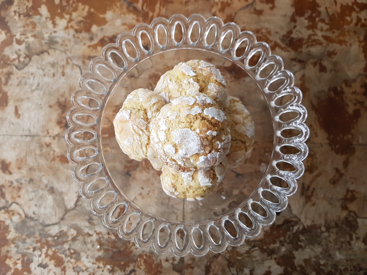 Crinkle cookies pronti da gustare