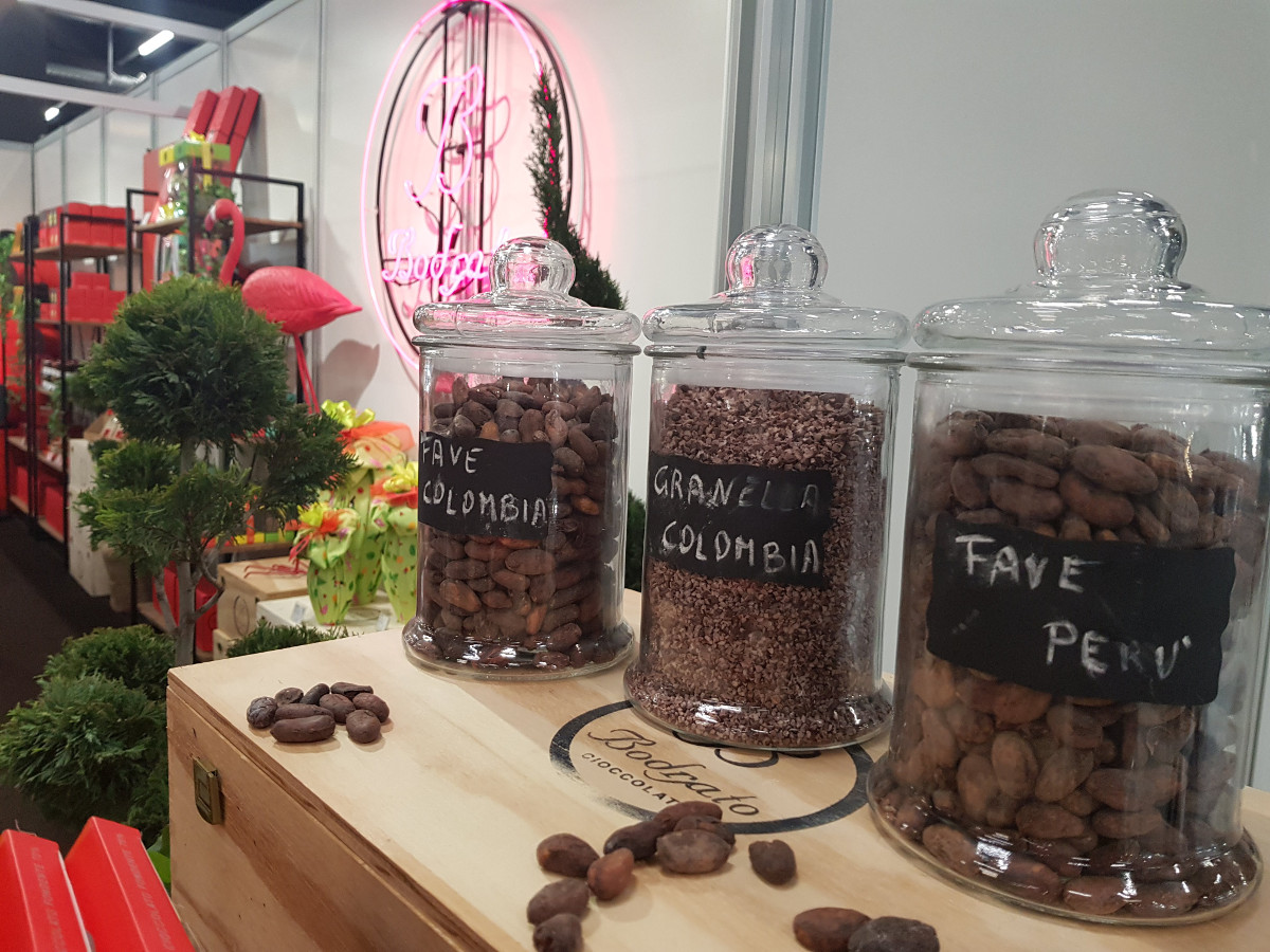 Fave di cacao al Salone del cioccolato di Milano