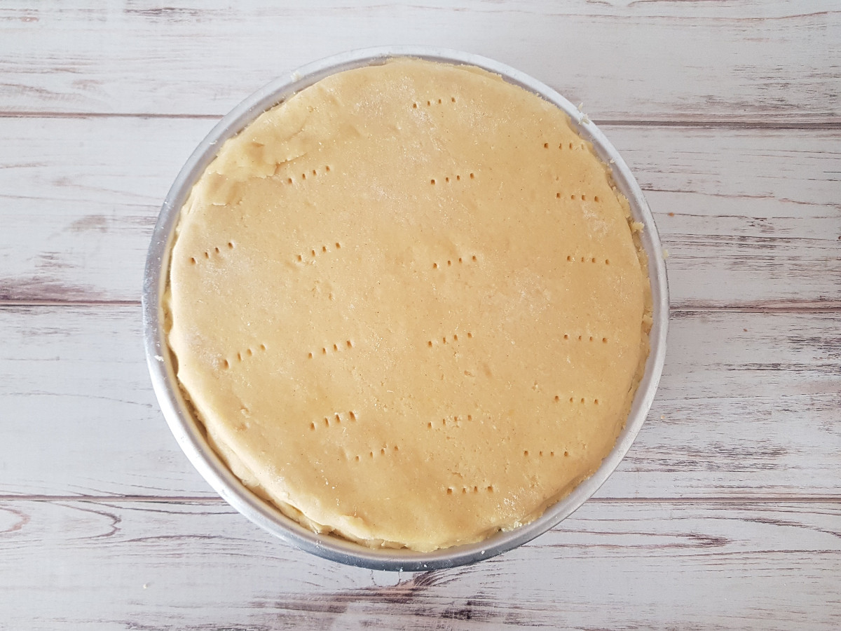 Cassata siciliana al forno: la pasta frolla