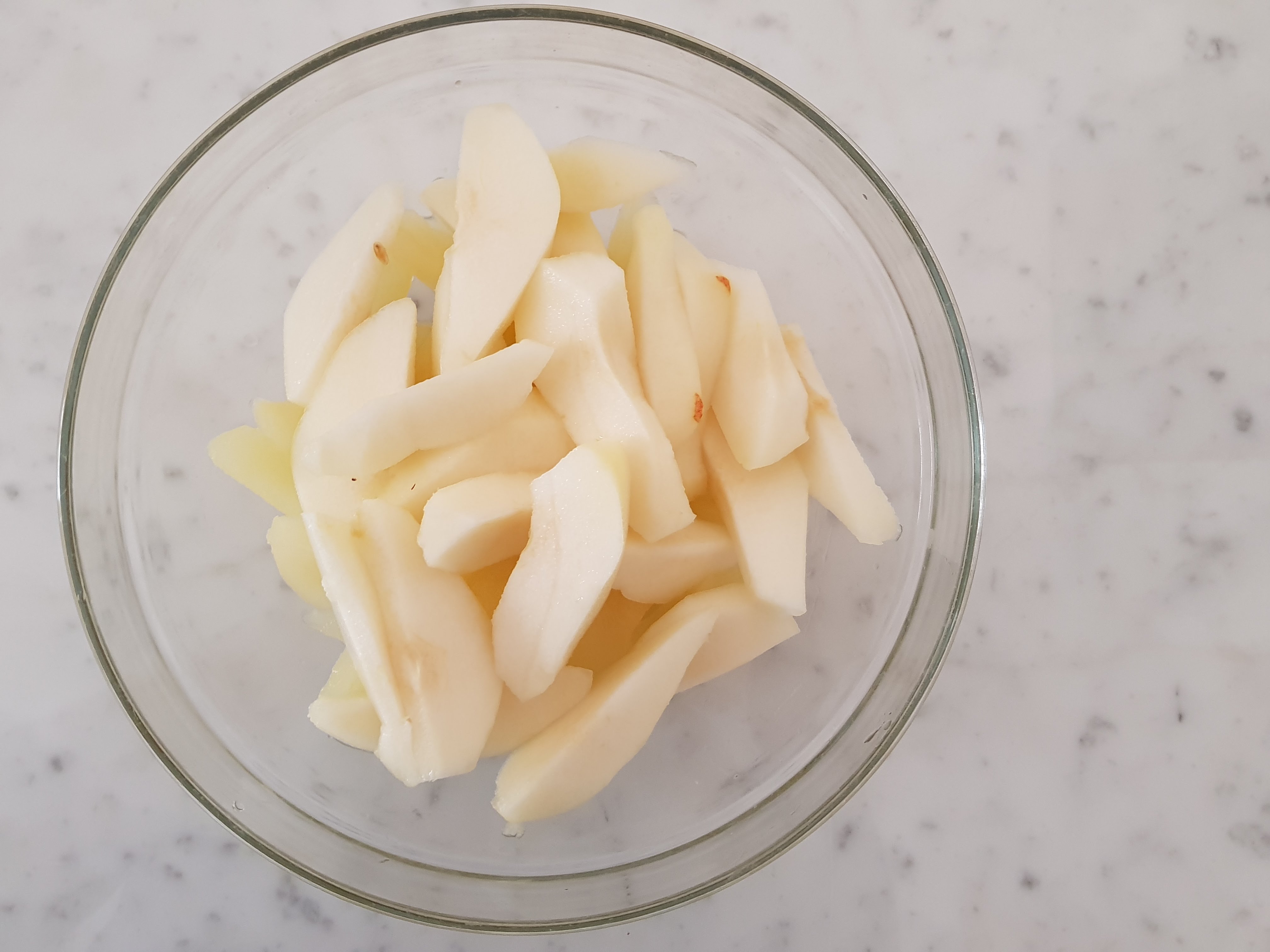 Pere Williams per la Torta pere, cioccolato e mandorle