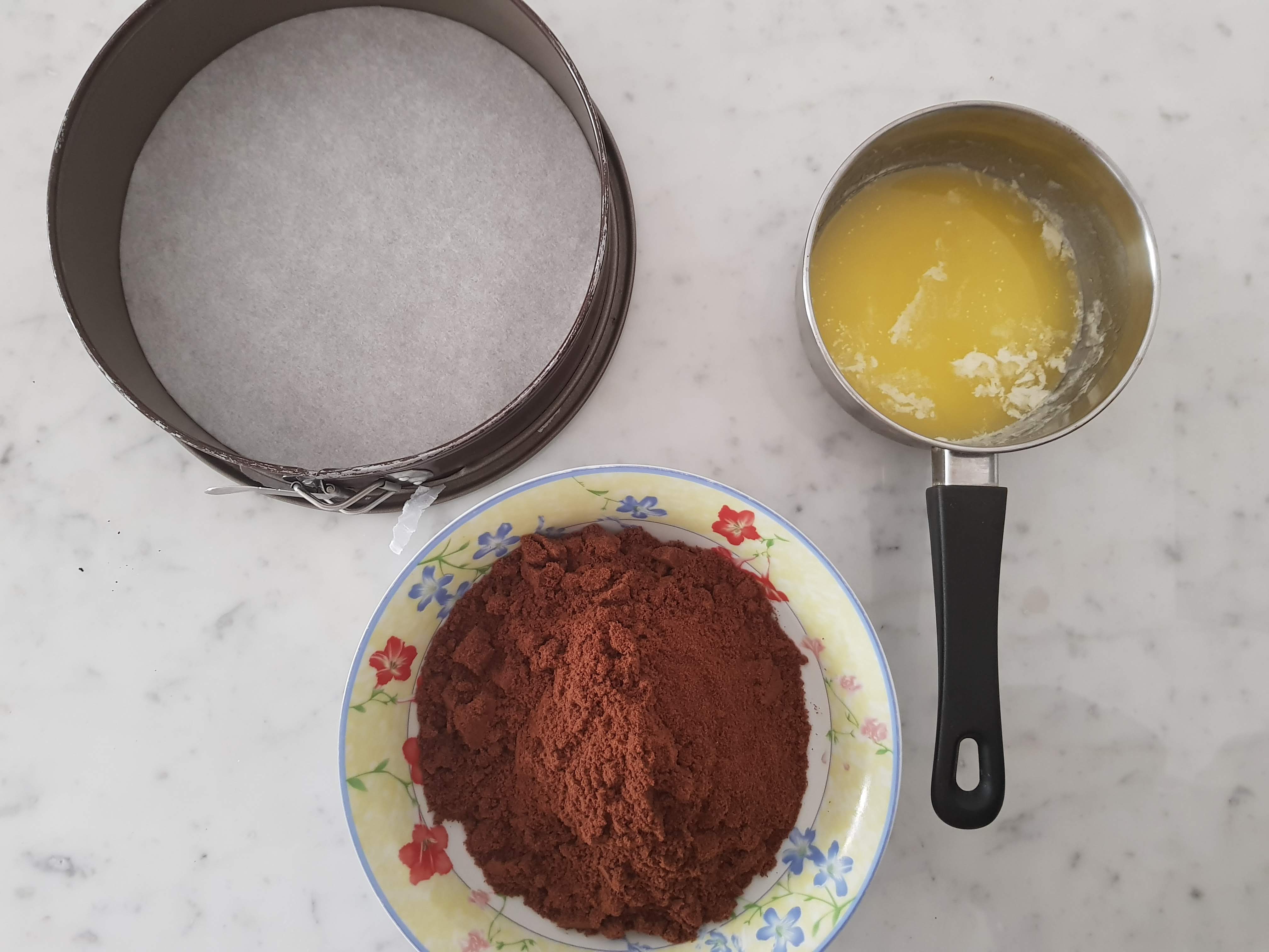 Cheesecake al cioccolato senza cottura