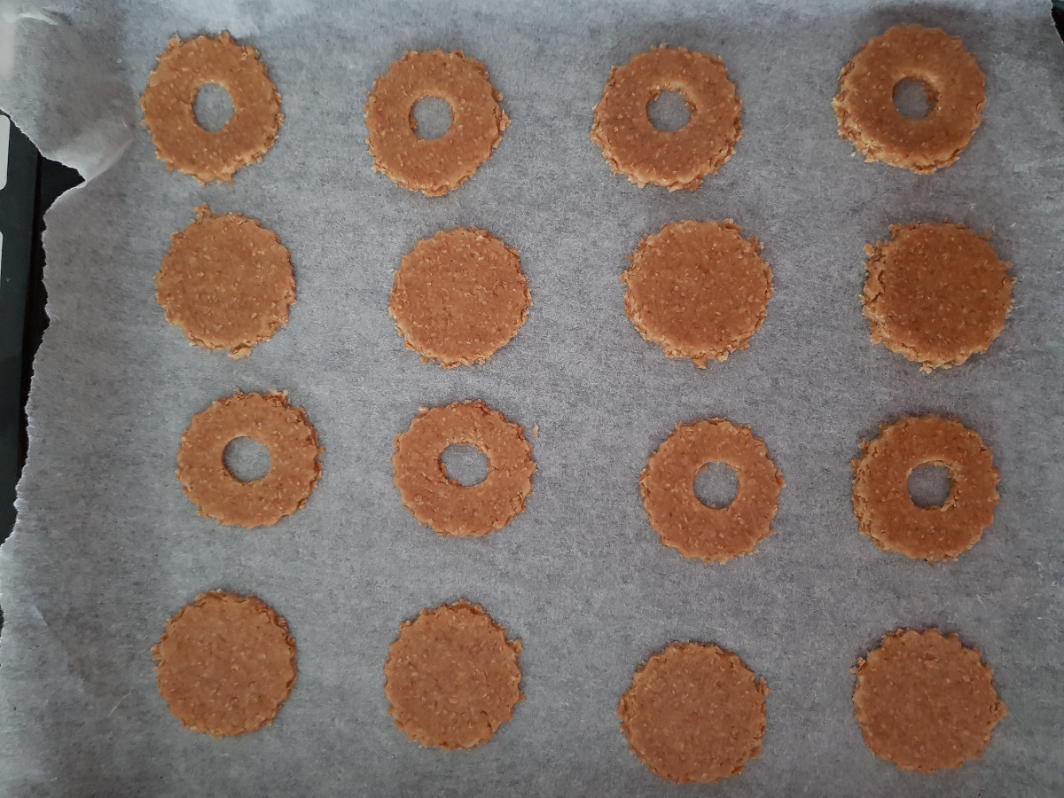 Biscotti di pasta frolla integrale e senza burro