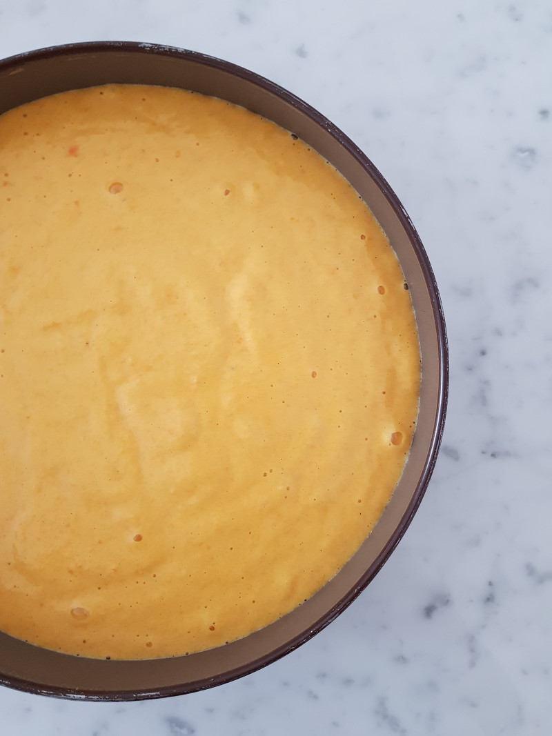 Torta carote e mandorle senza burro