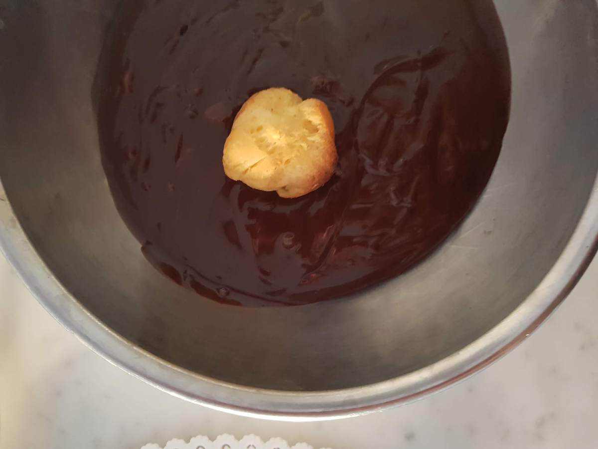 Ganache per la Torta profiteroles
