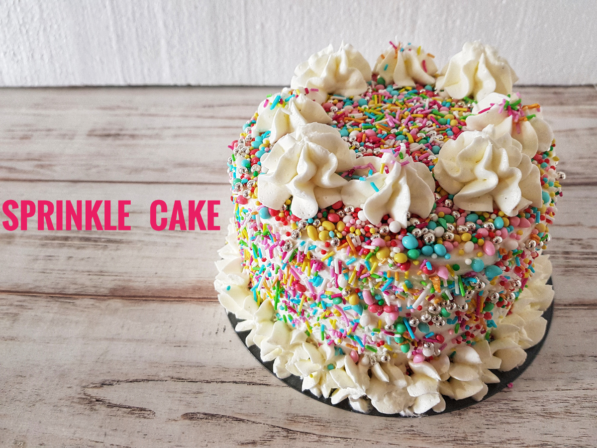 Sprinkle cake la ricetta in italiano