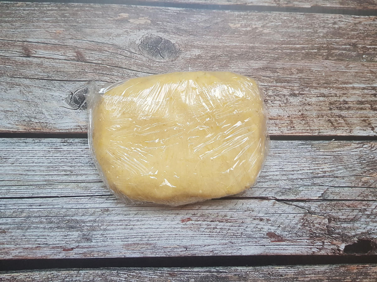 Impasto dei biscotti di Natale