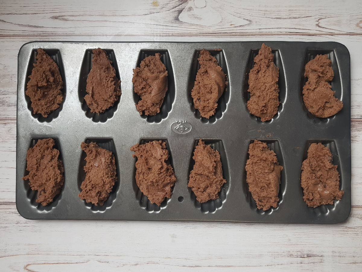 la ricetta perfetta delle madeleine al cioccolato