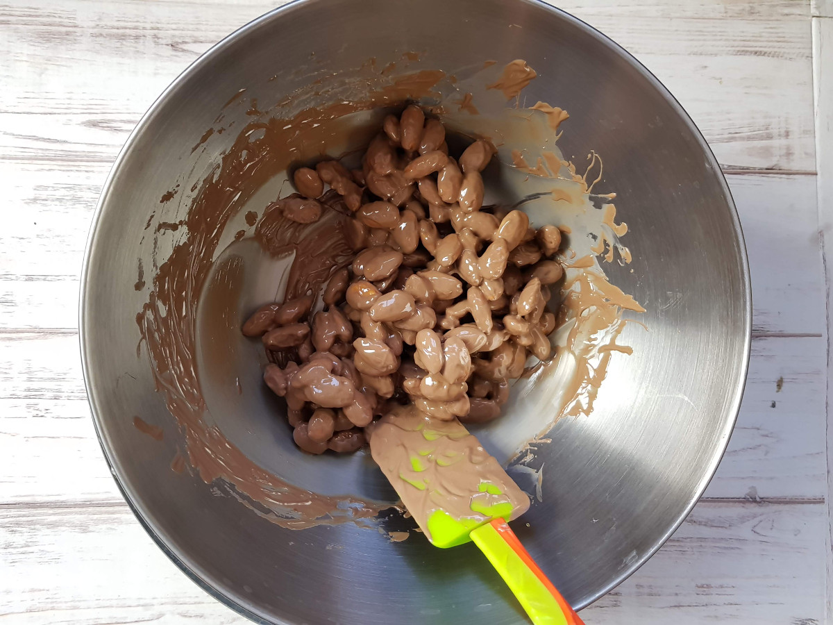 mandorle al cioccolato come fare