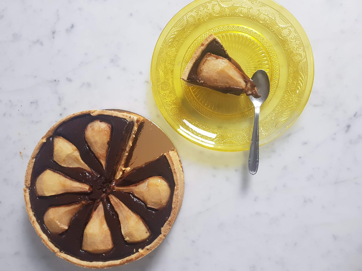 Torta bella Elena pere e cioccolato