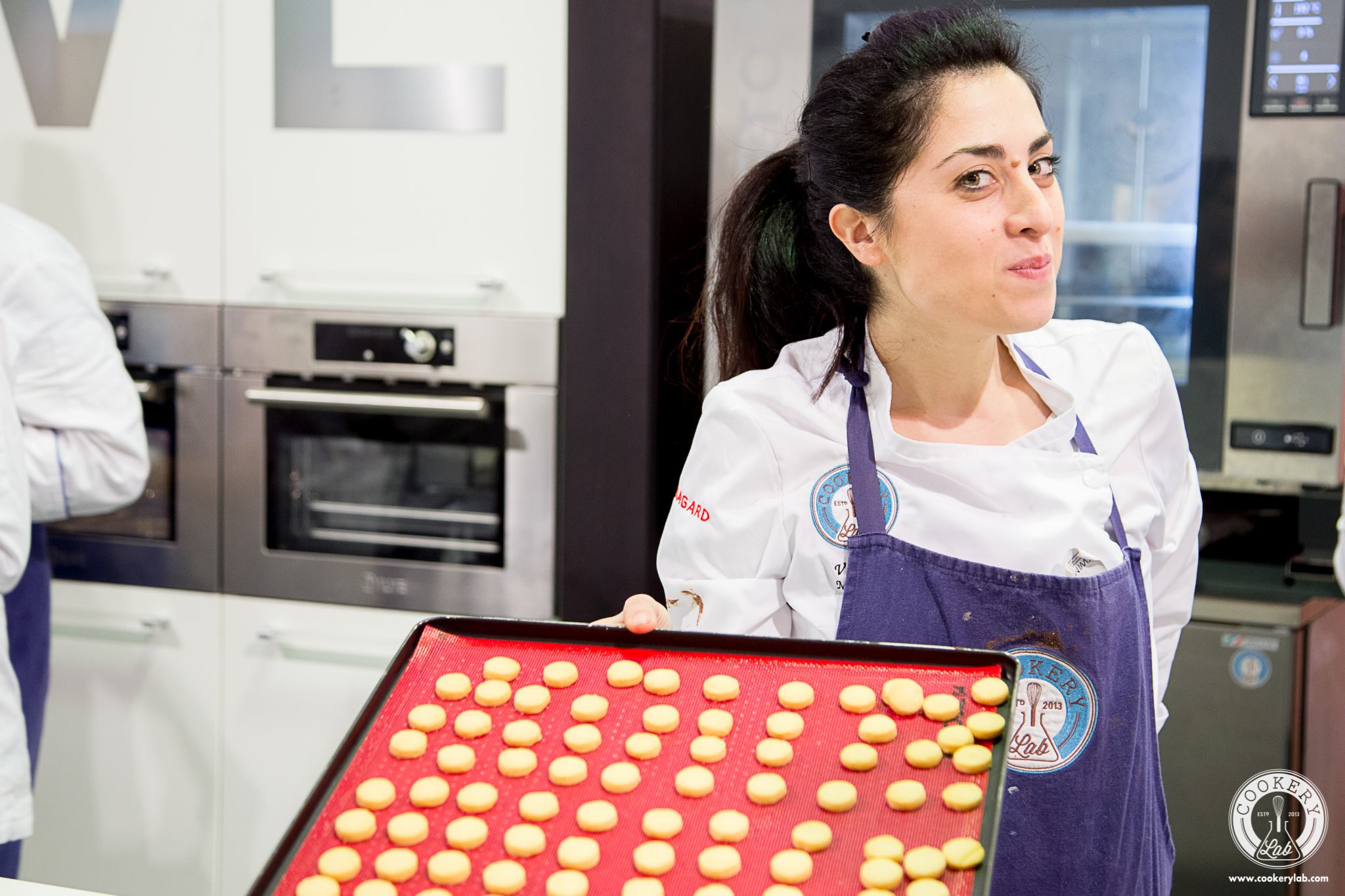 Valeria durante una masterclass